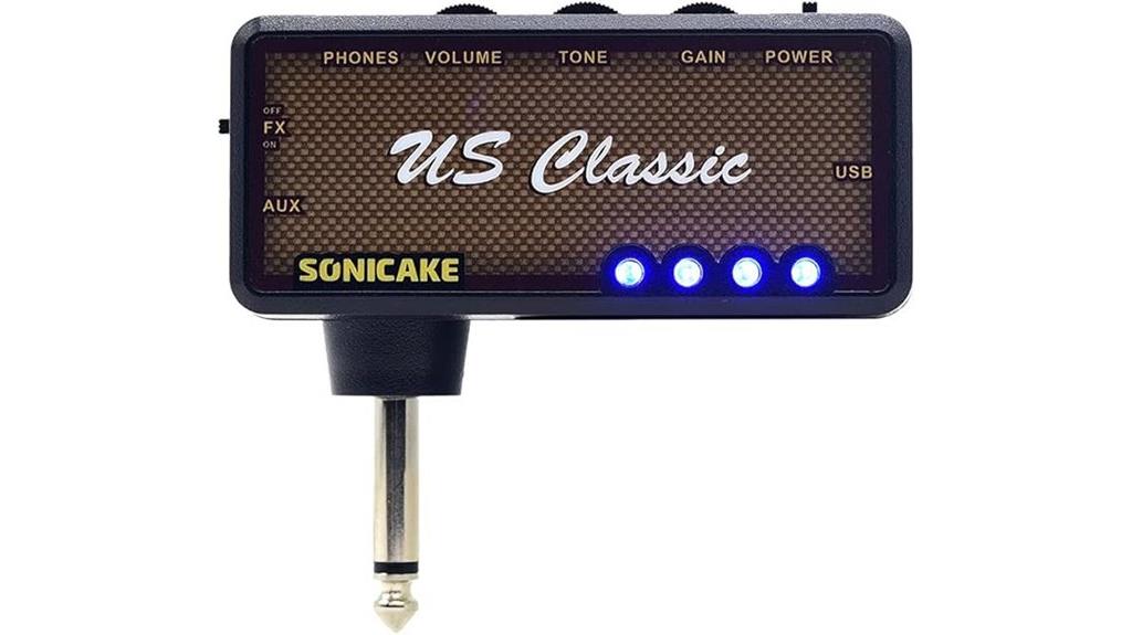 mini amplifier with effects
