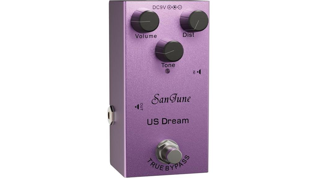 mini distortion pedal compact