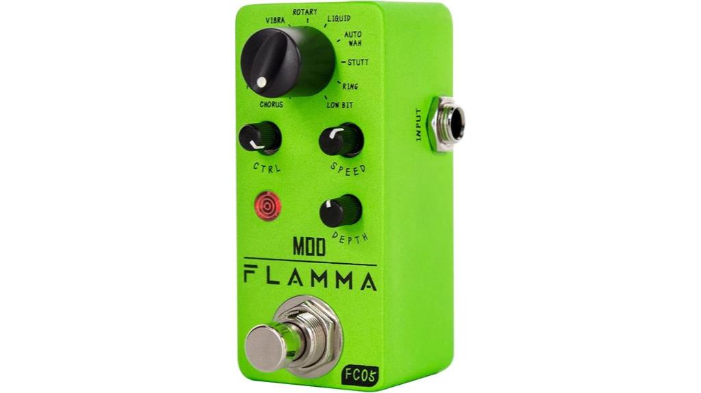 mini modulation effects pedal