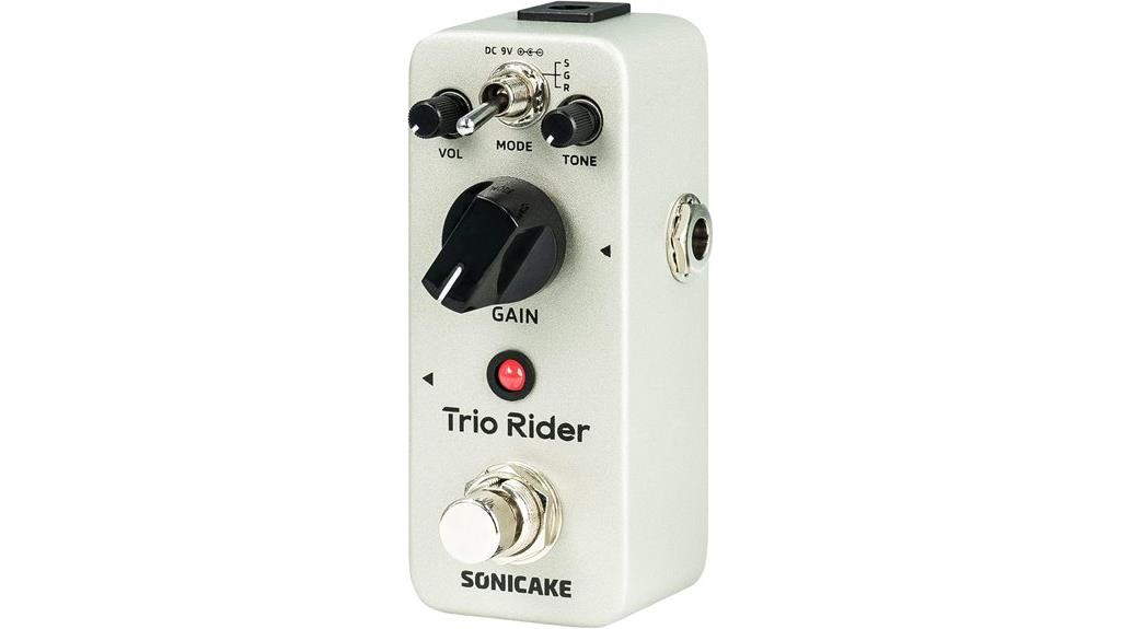 mini overdrive guitar pedal