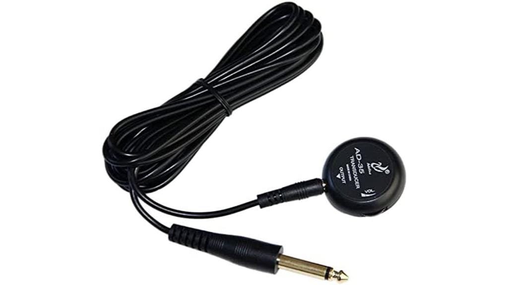 mini piezo pickup microphone