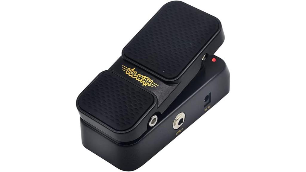 mini volume and wah pedal