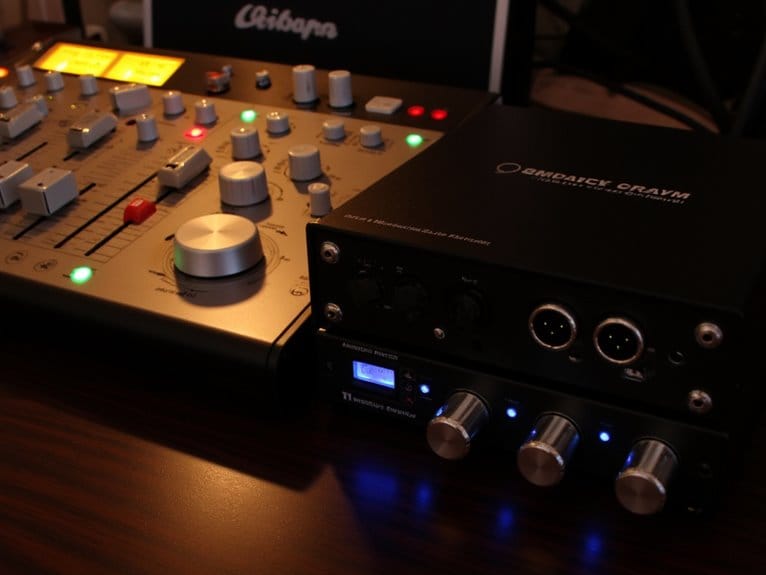 mixer or audio interface