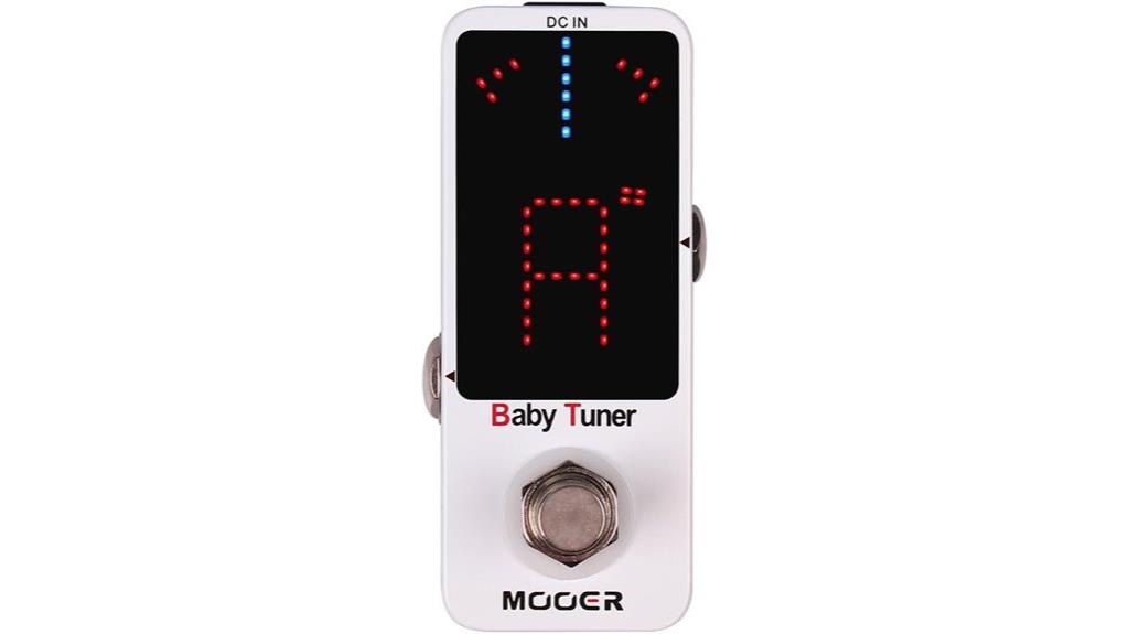 mooer tuner pedal features
