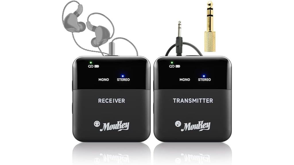 moukey wireless ear monitor