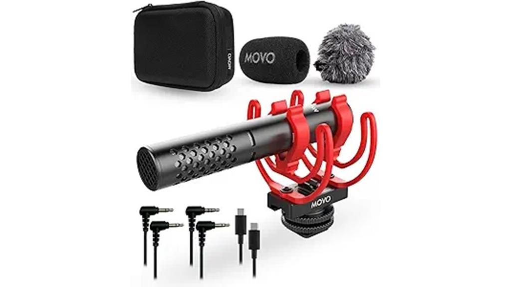 movo x1 mini video microphone