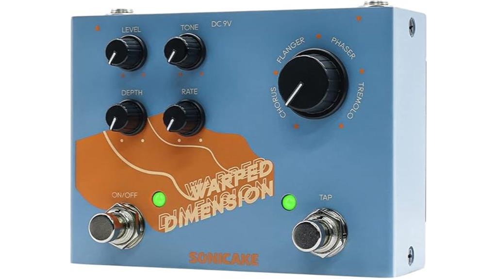 multi effect modulation pedal