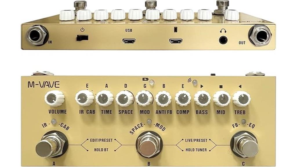 multi effects guitar pedal