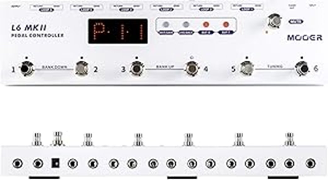 multi effects guitar pedalboard controller