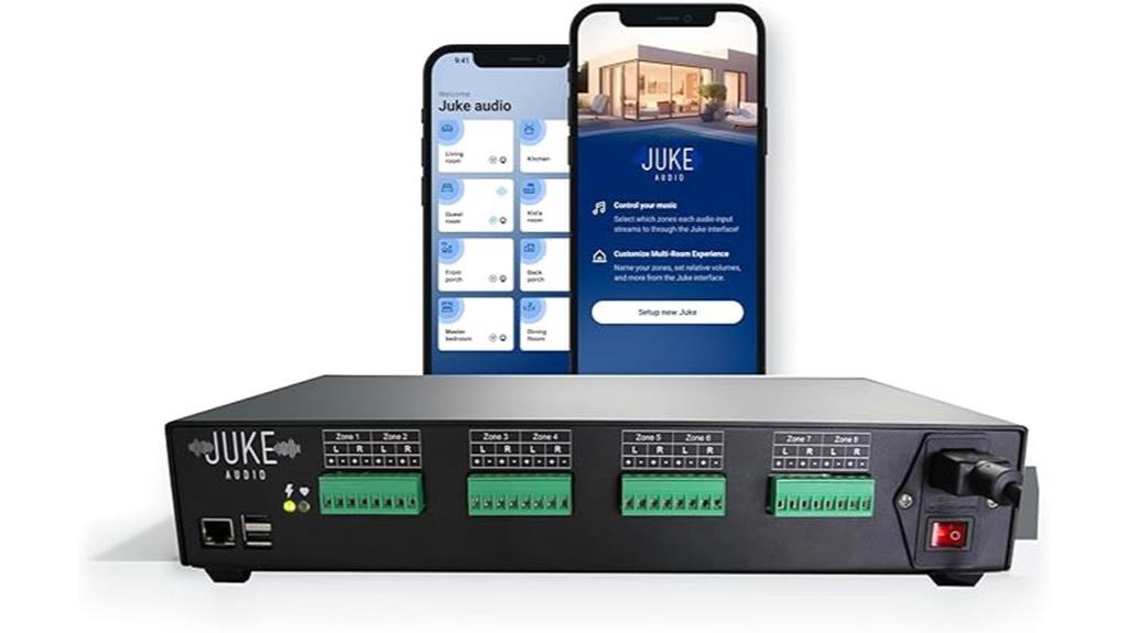 multi room wireless amplifier system