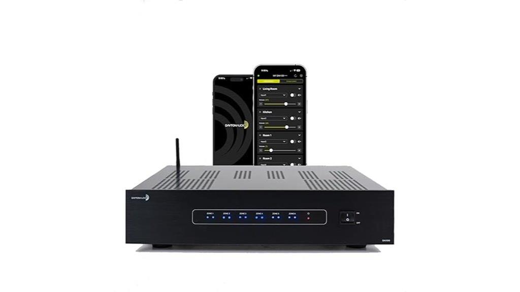 multi zone audio matrix amplifier