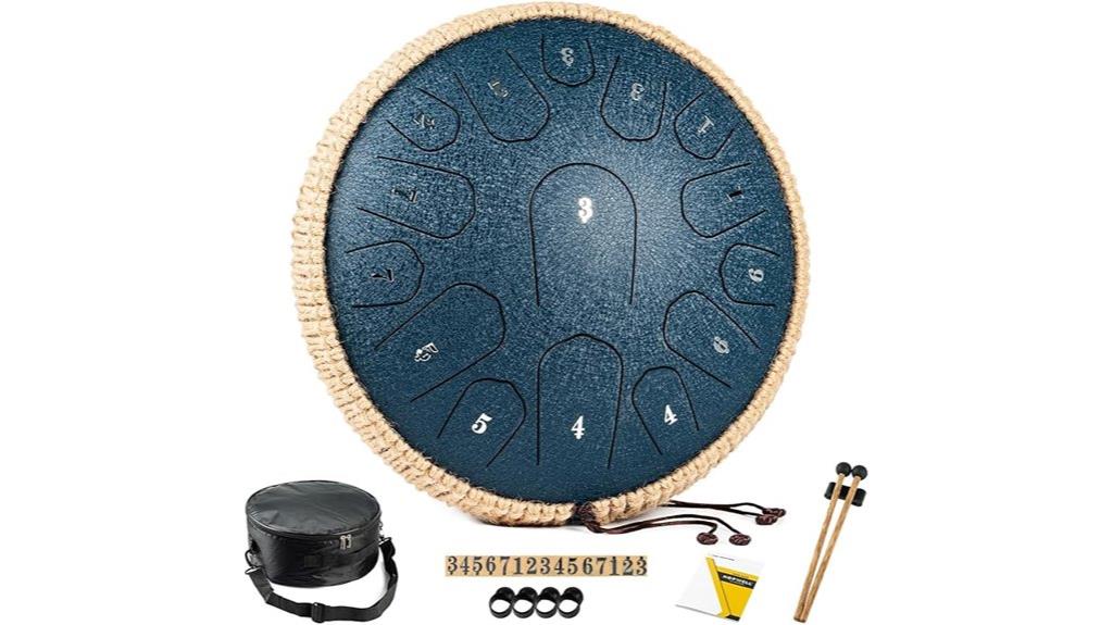 musical drum with accessories