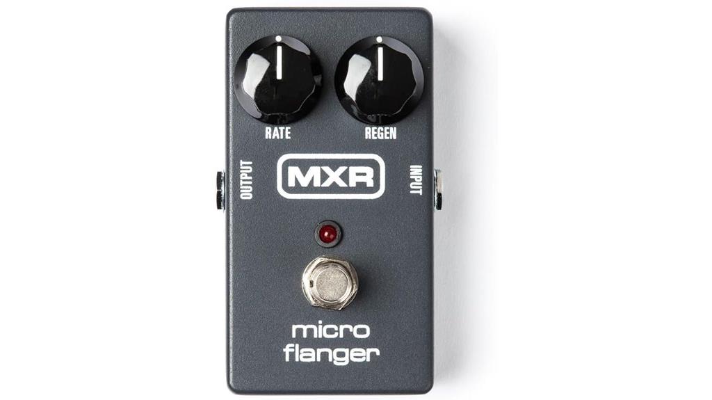 mxr micro flanger pedal