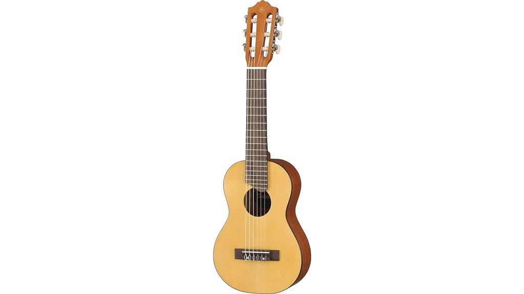 natural baritone guitalele model