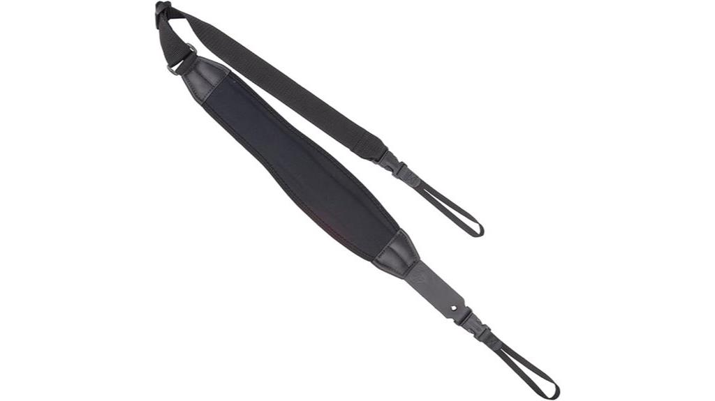 neoprene shock absorbing banjo strap