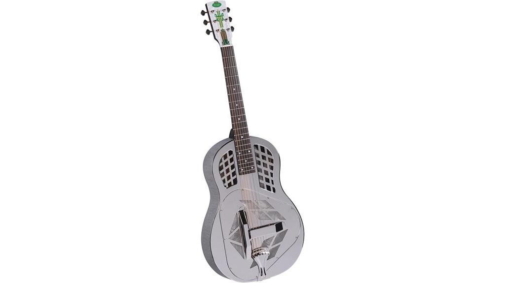 nickel plated brass tricone guitar