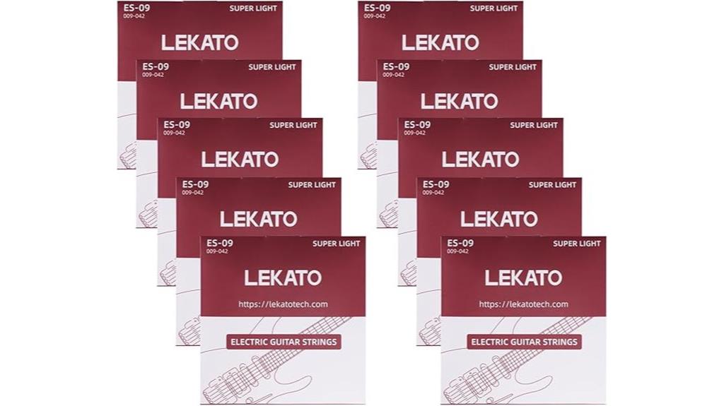 nickel plated electric guitar strings