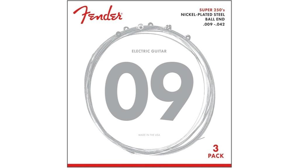 nickel plated steel strings
