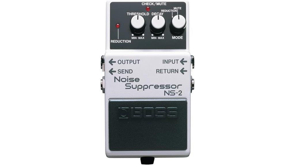 noise suppression guitar pedal