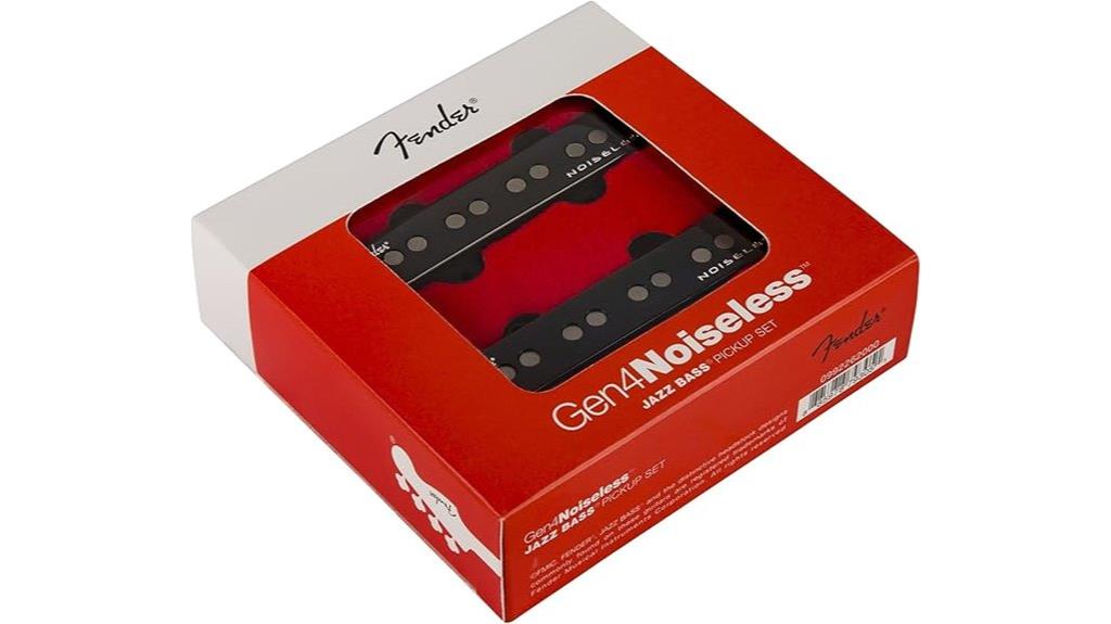 noiseless jazz bass pickups