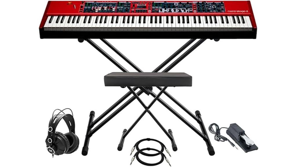 nord stage 4 keyboard bundle
