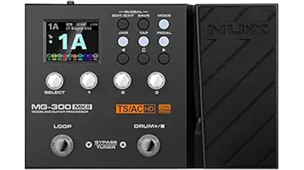 nux mg 300 mkii pedal