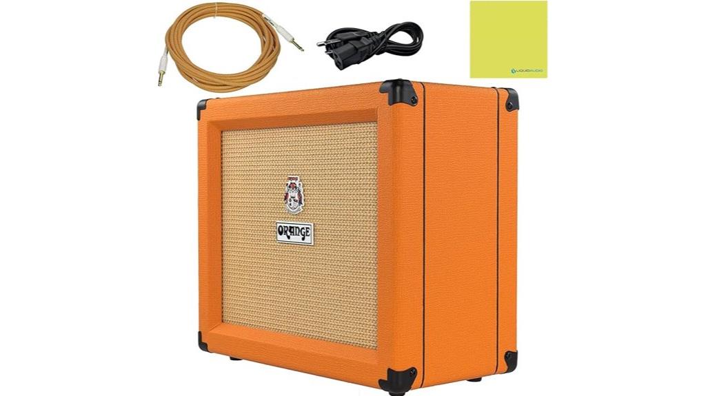 orange crush guitar amplifier bundle