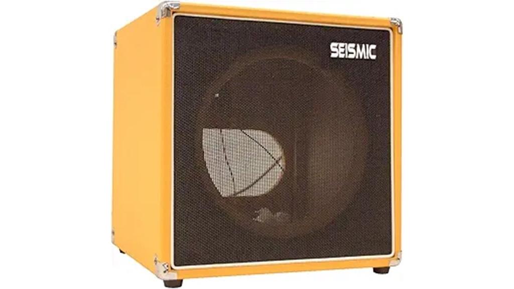 orange tolex guitar cabinet