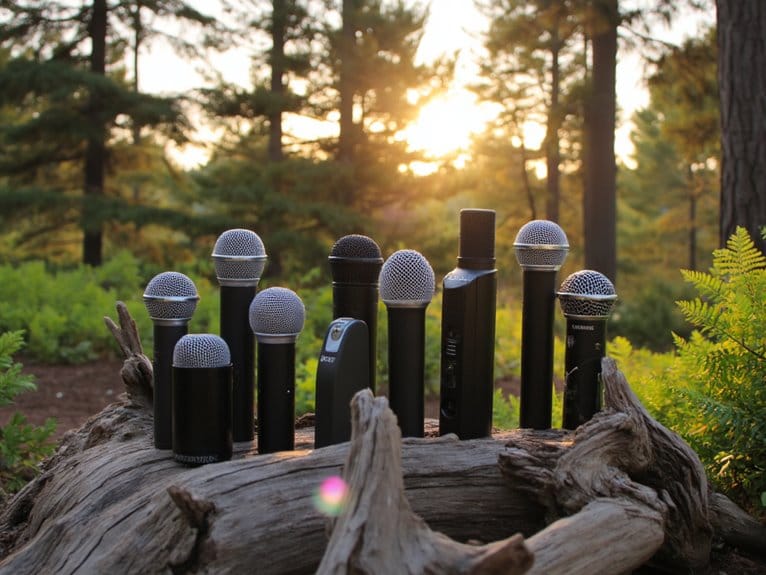 outdoor recording audio mics