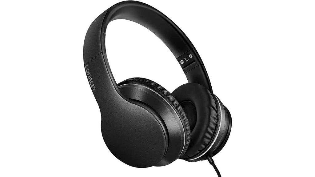 over ear headphones with microphone