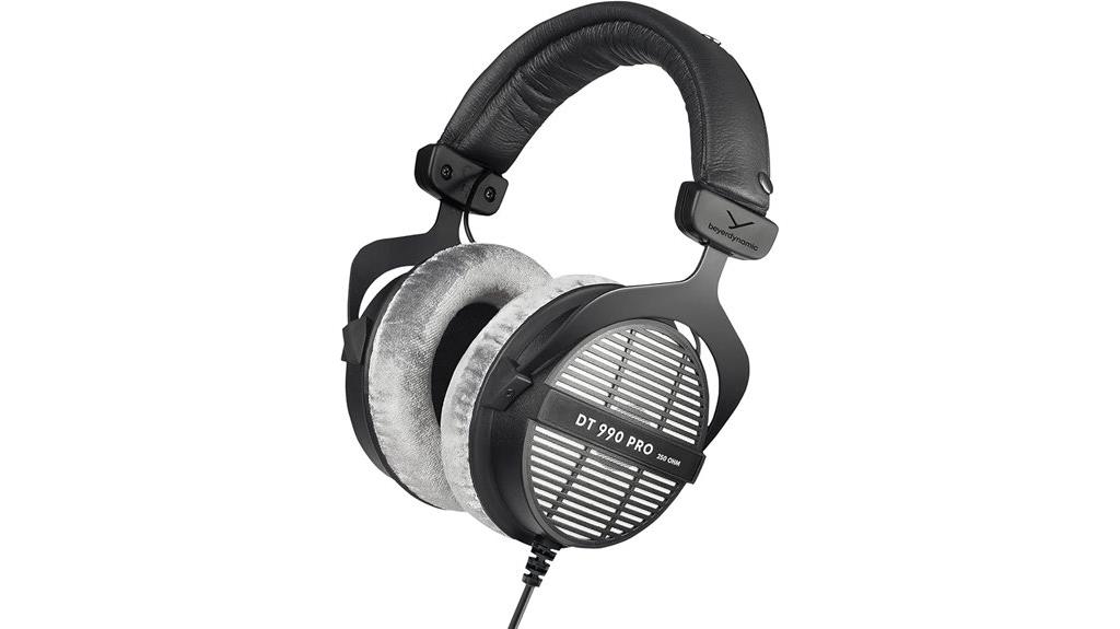 over ear studio headphones