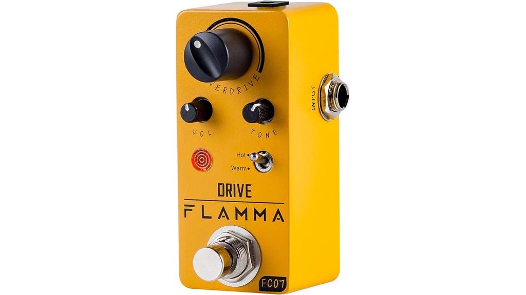 overdrive pedal with modes
