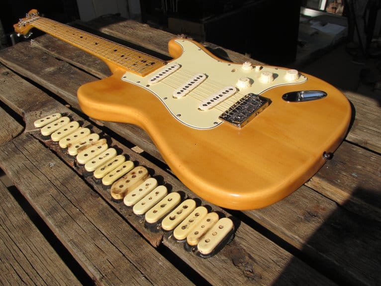 p90 pickups for tone enhancement