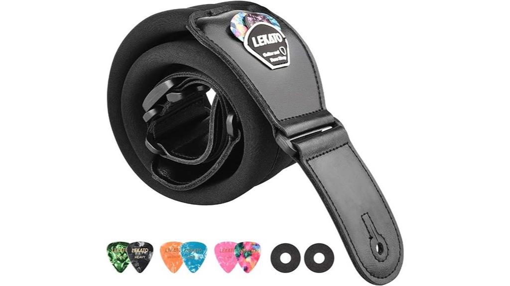 padded bass guitar straps