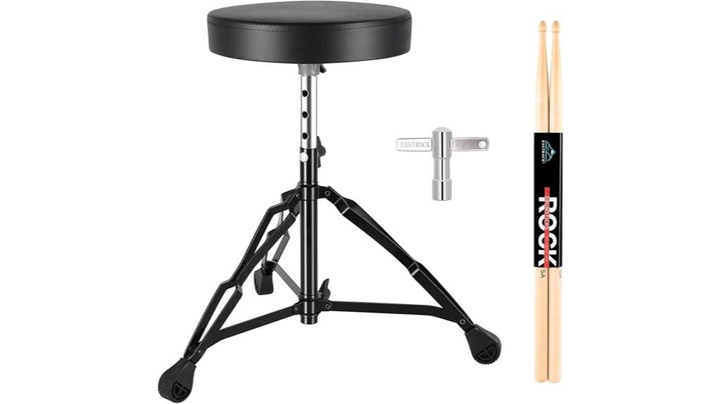 padded drum throne seat