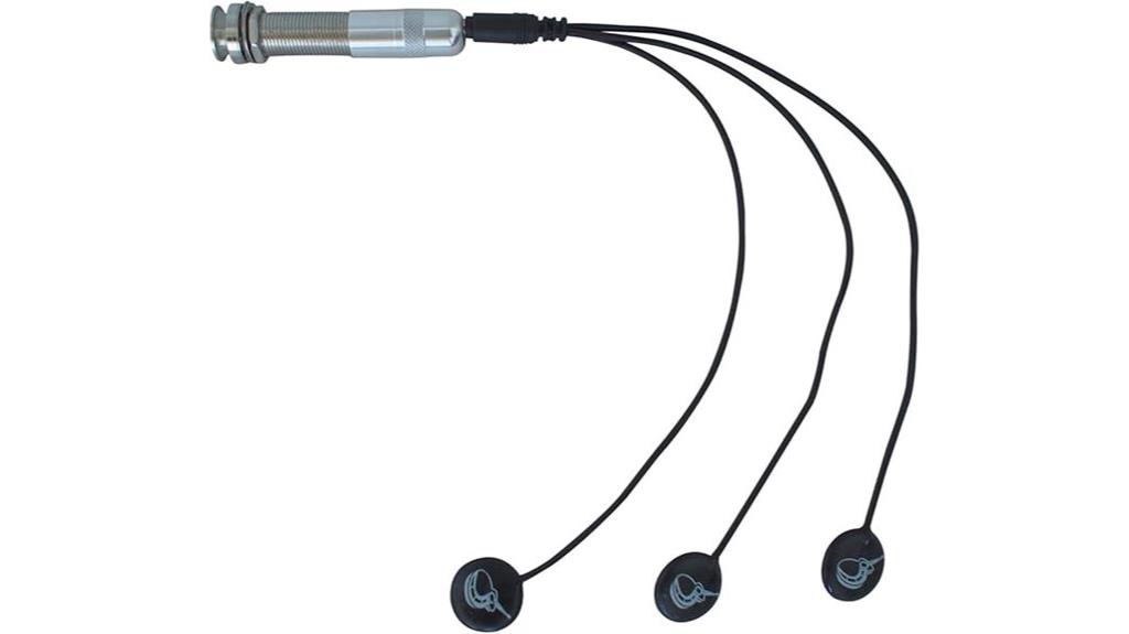 passive piezo pickup guitar