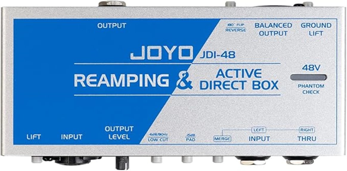 passive reamping active direct box