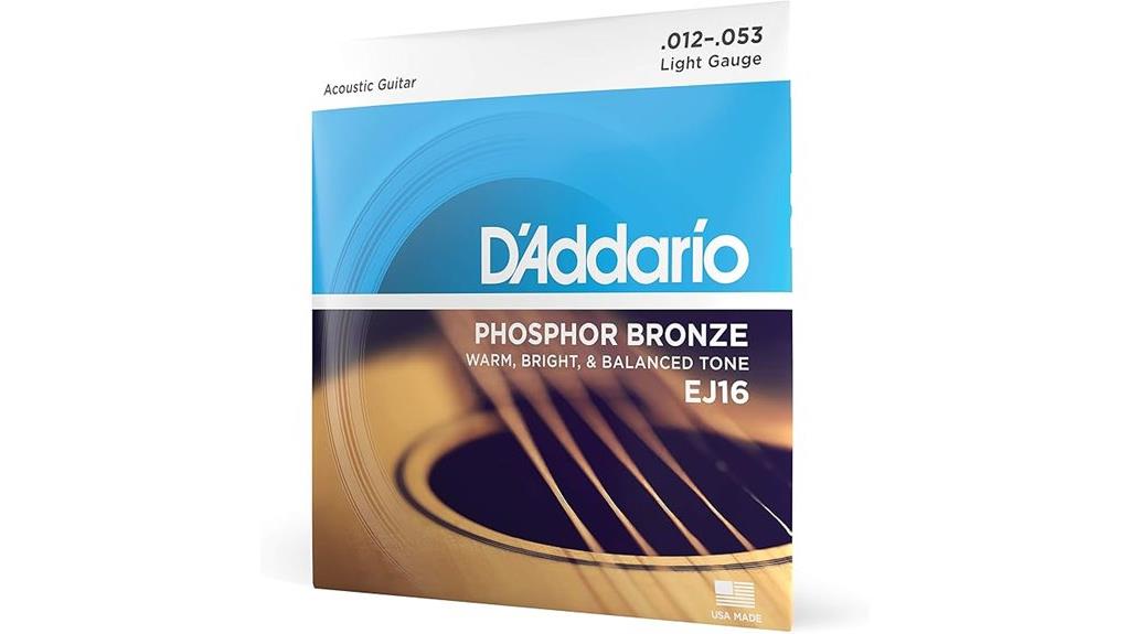 phosphor bronze acoustic strings