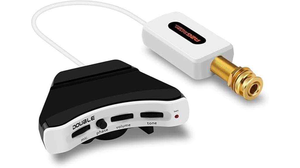 piezo mic with volume