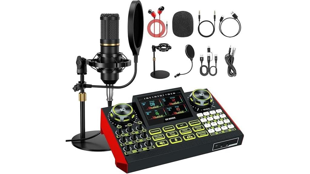 podcast audio mixing kit