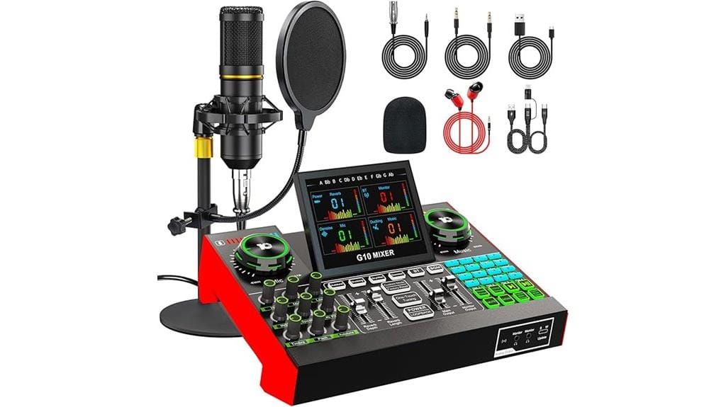 podcasting audio equipment bundle