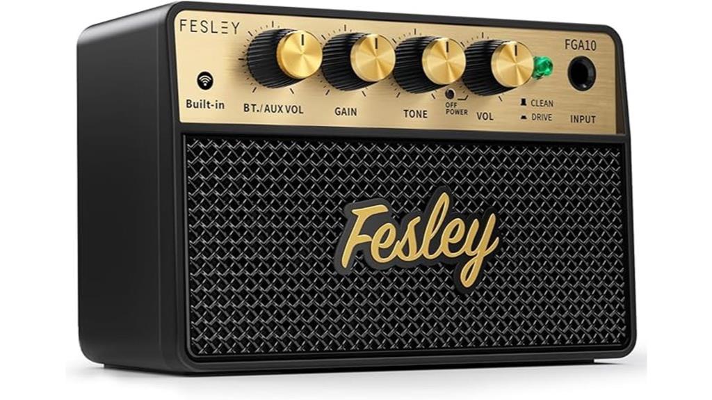 portable 10w guitar amplifier