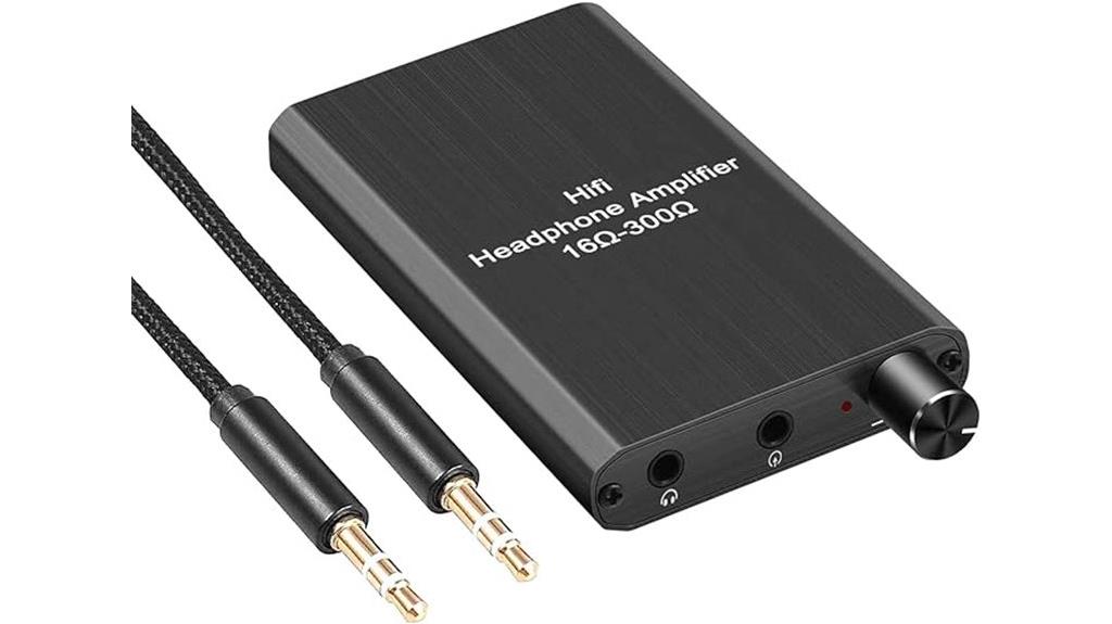 portable audio amplifier device