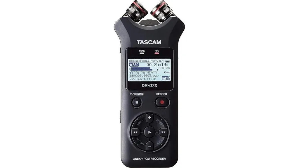 portable digital audio recorder