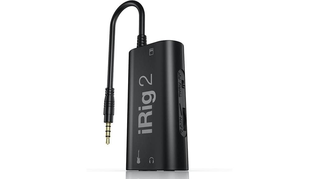 portable guitar audio interface