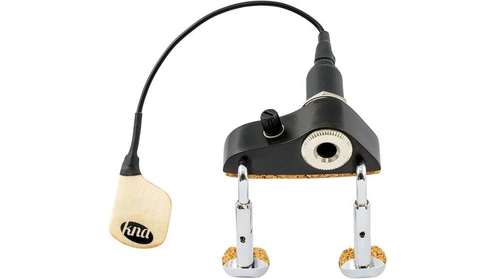 portable piezo mandolin pickup