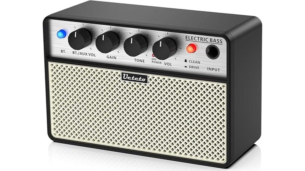 portable rechargeable bass amplifier