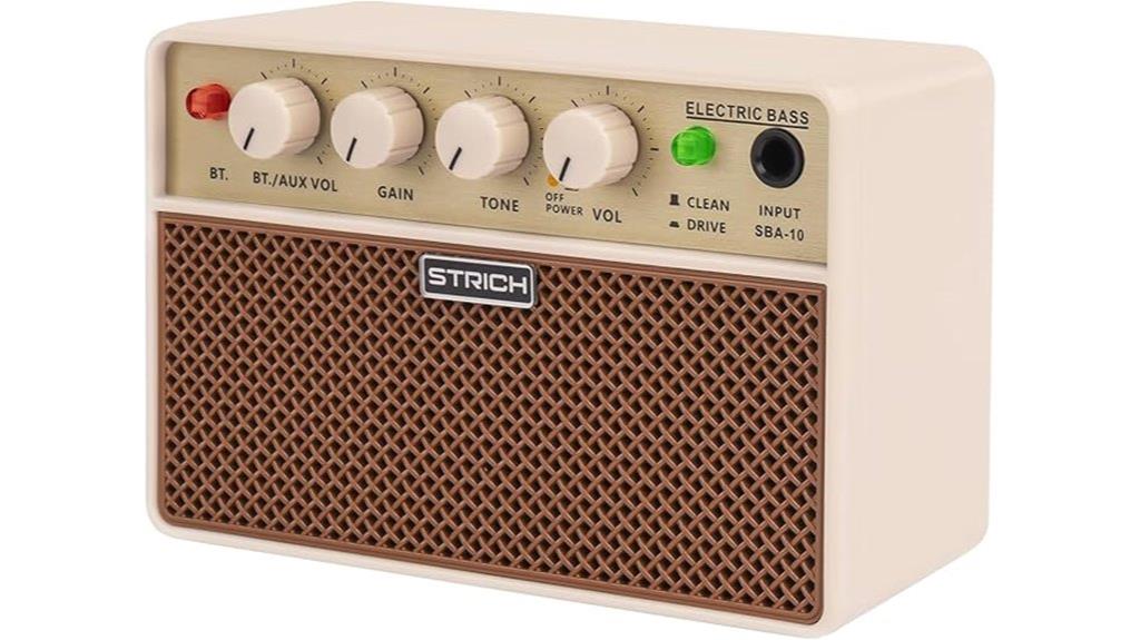 portable rechargeable mini amplifier