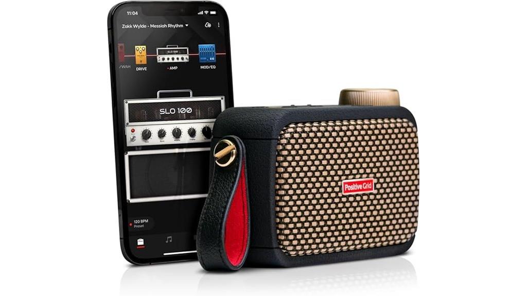 portable smart guitar amplifier