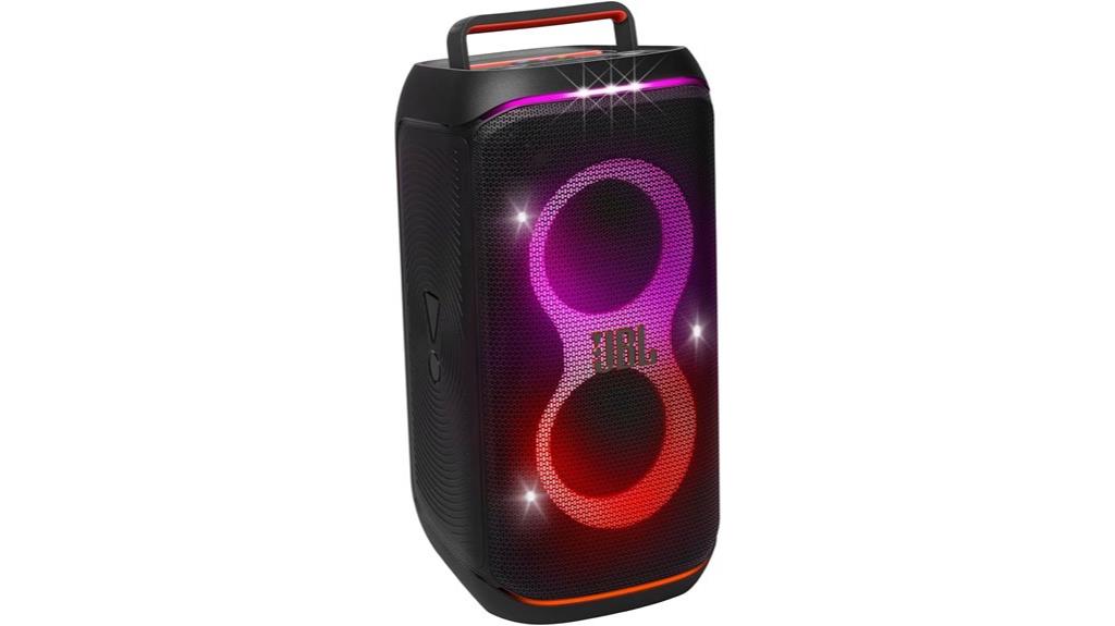 portable speaker with lightshow
